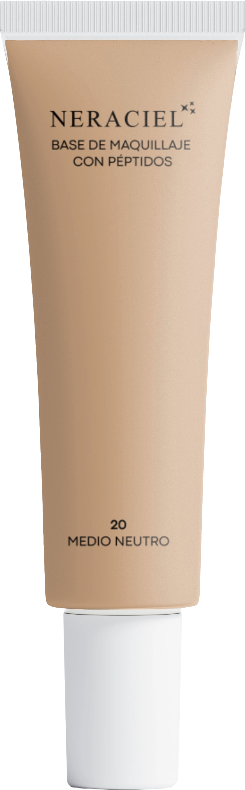 Base de maquillaje con péptidos