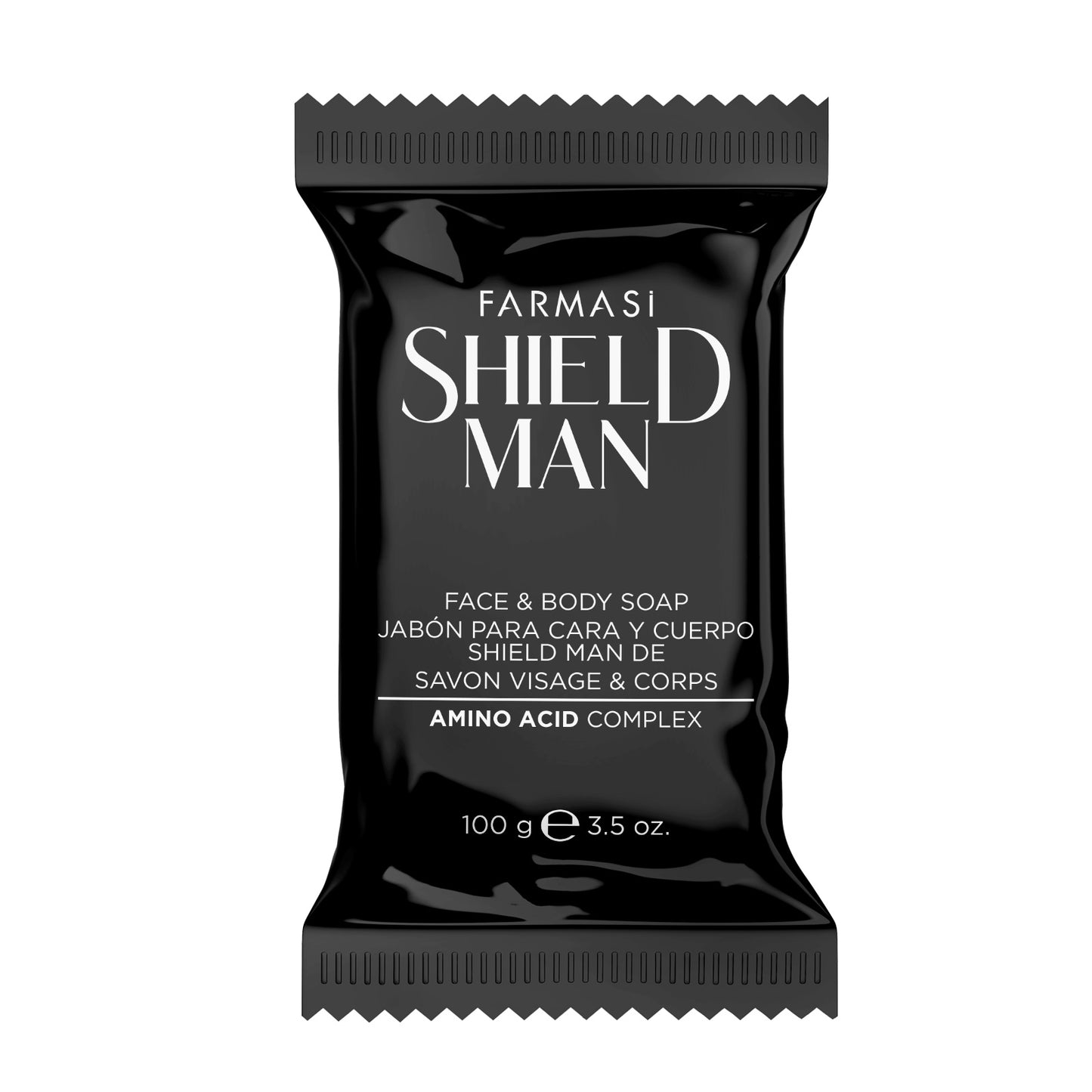 Jabón para Cara y Cuerpo SHIELD MAN